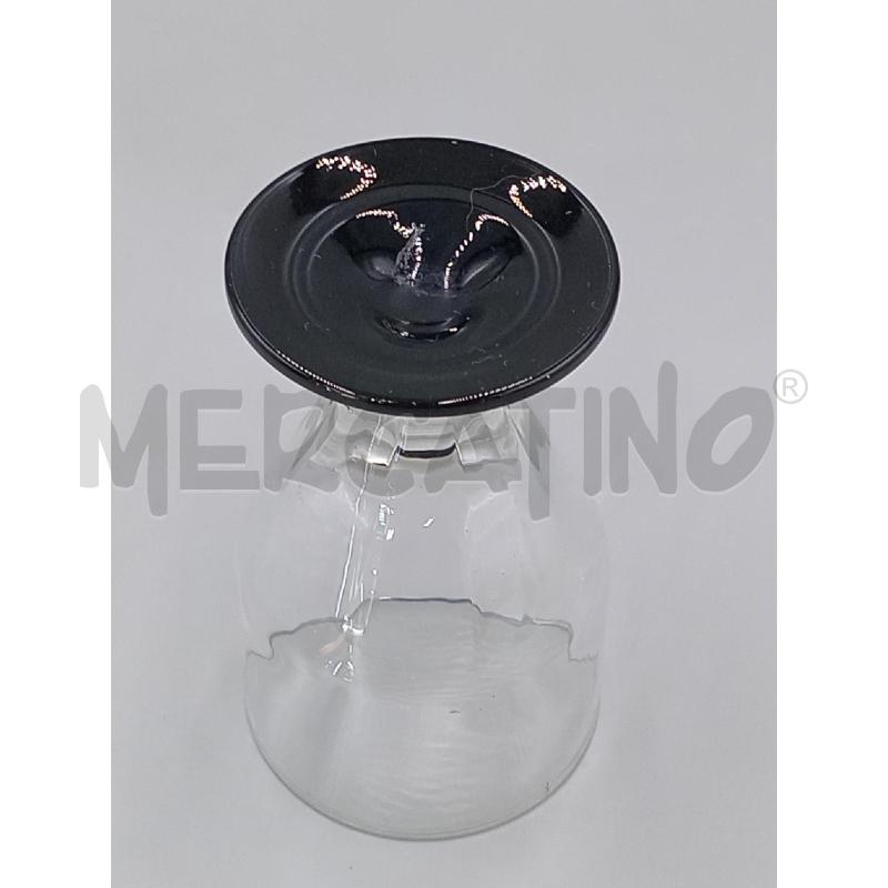 BICCHIERI CALICI BASE NERA PZ. 11  | Mercatino dell'Usato Moncalieri bengasi 4