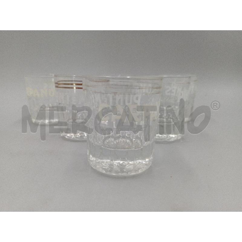 BICCHIERI PUNT E MES 6 PZ   | Mercatino dell'Usato Moncalieri bengasi 1
