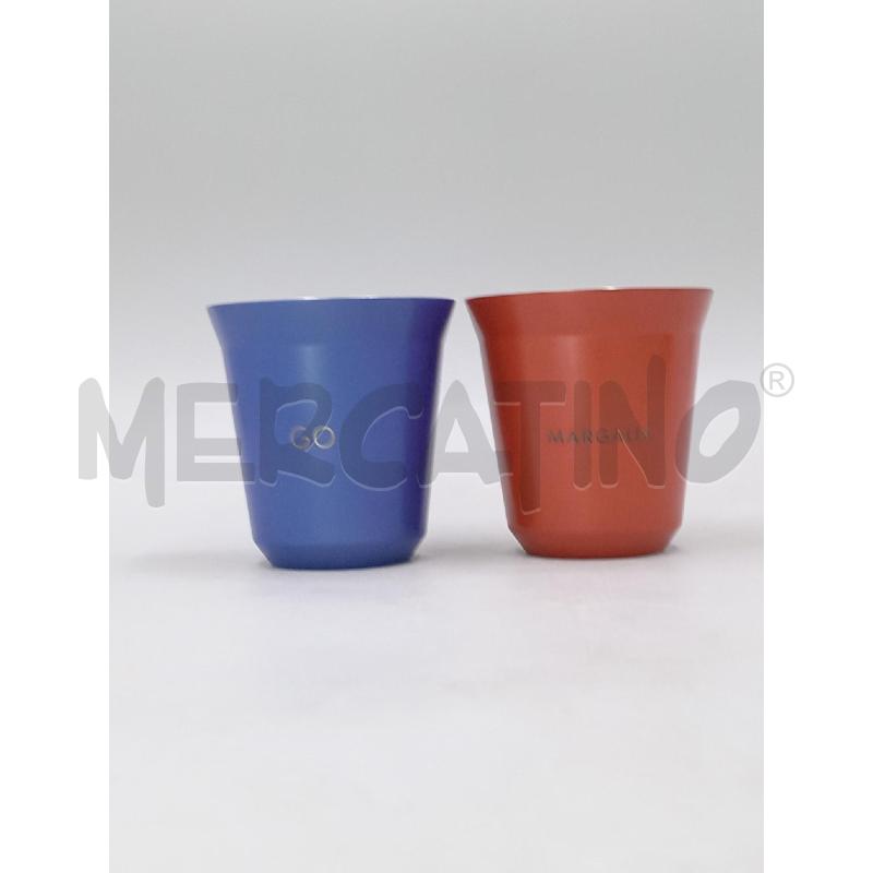 BICCHIERI PZ.2 METALLO NESPRESSO | Mercatino dell'Usato Moncalieri bengasi 1