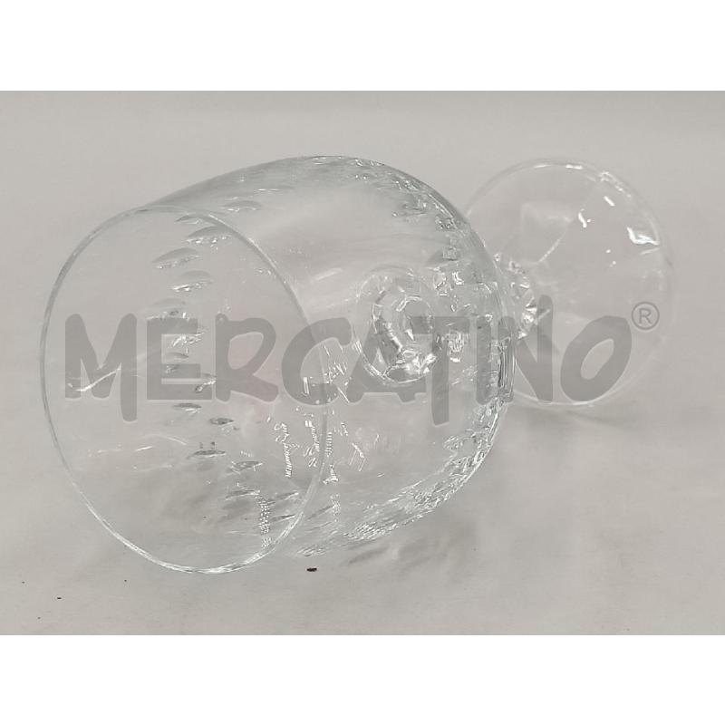 BICCHIERI PZ. 6 CRISTALLO LAVORATI PZ.6   | Mercatino dell'Usato Moncalieri bengasi 3