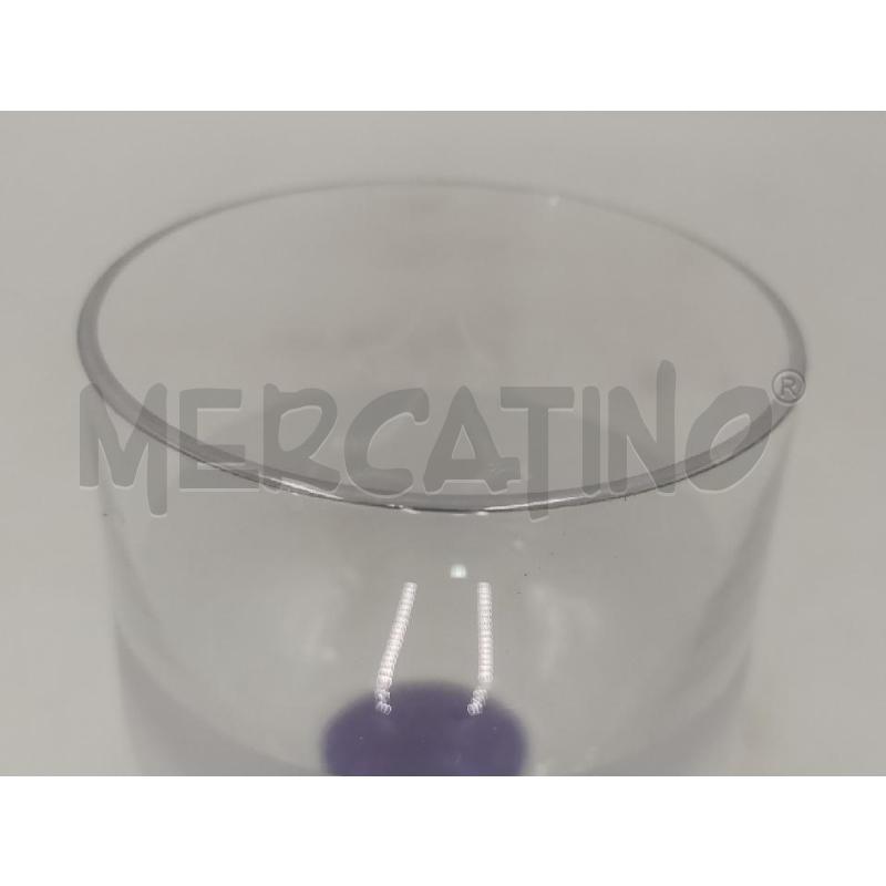 BICCHIERI PZ. 6 VETRO BICOLORE ACIDATO SATIN VINO | Mercatino dell'Usato Moncalieri bengasi 4