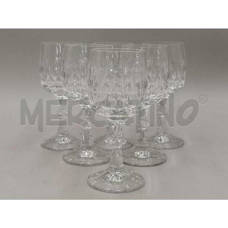 BICCHIERI PZ. 6 ZWIESEL GERMANY 24%  | Mercatino dell'Usato Moncalieri bengasi 1
