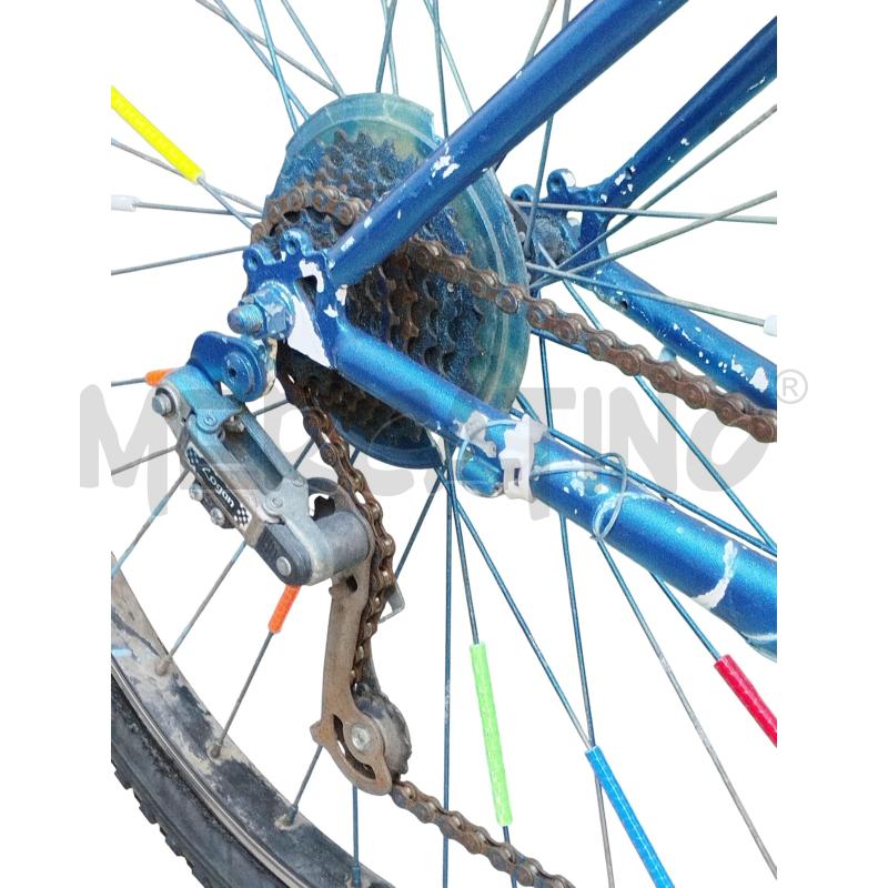 BICICLETTA DONNA BLU RIVERNICIATA ANNI 90 IN BUONE CONDIZIONI  | Mercatino dell'Usato Moncalieri bengasi 4