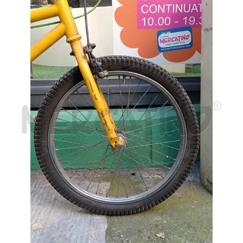 BICICLETTA RAGAZZINO BMT GIALLA | Mercatino dell'Usato Moncalieri bengasi 3