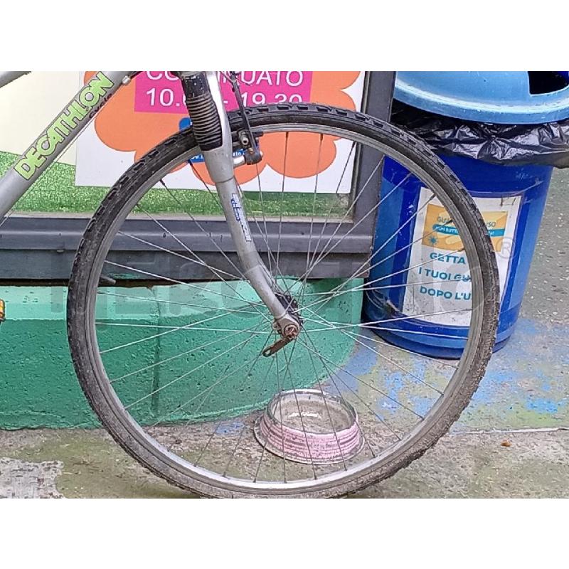 BICICLETTA UOMO/DONNA DECATHLON GRIGIA DA RIVEDERE  | Mercatino dell'Usato Moncalieri bengasi 3