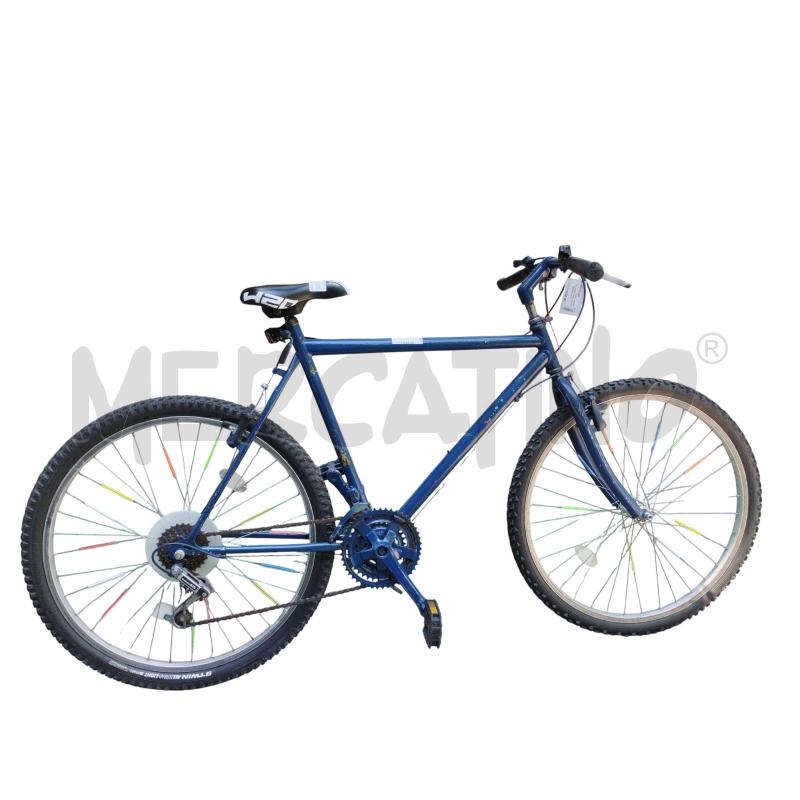 BICICLETTA UOMO BLU RIVERNICIATA IN BUONE CONDIZIONI ANNI 90 | Mercatino dell'Usato Moncalieri bengasi 2