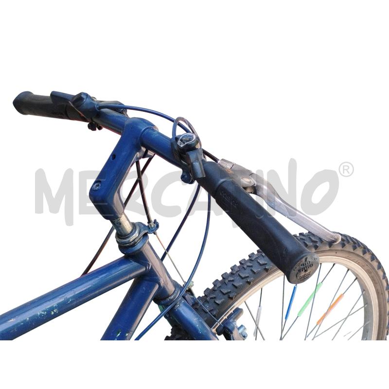 BICICLETTA UOMO BLU RIVERNICIATA IN BUONE CONDIZIONI ANNI 90 | Mercatino dell'Usato Moncalieri bengasi 3