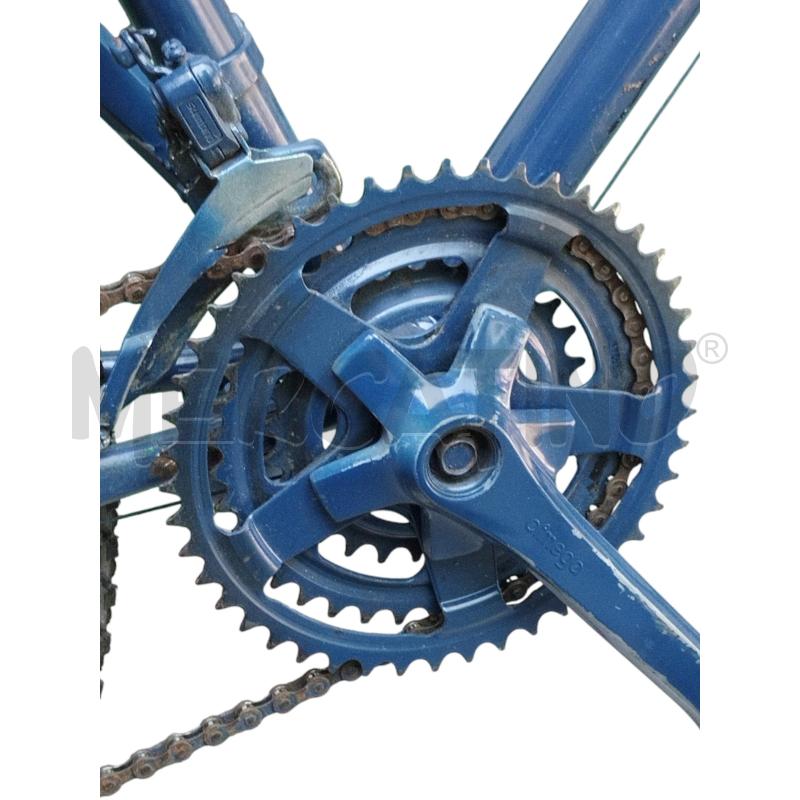 BICICLETTA UOMO BLU RIVERNICIATA IN BUONE CONDIZIONI ANNI 90 | Mercatino dell'Usato Moncalieri bengasi 4