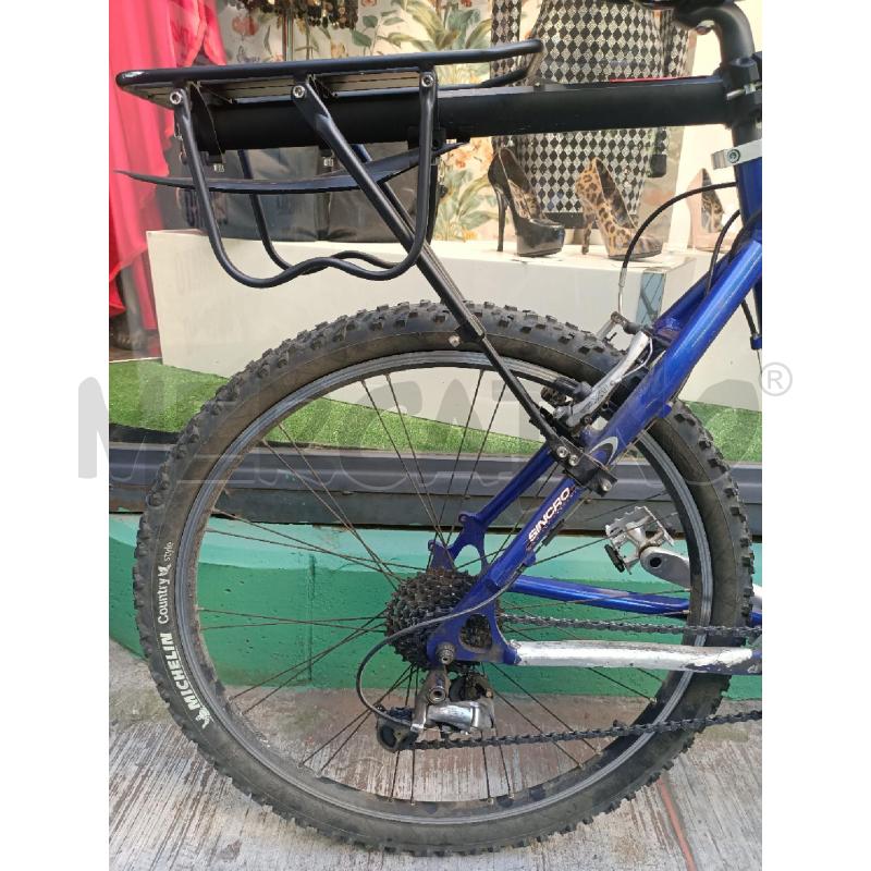 BICICLETTA UOMO SINCRO FULL DYNAMIX BICOLORE C/PORTA PACCHI | Mercatino dell'Usato Moncalieri bengasi 2