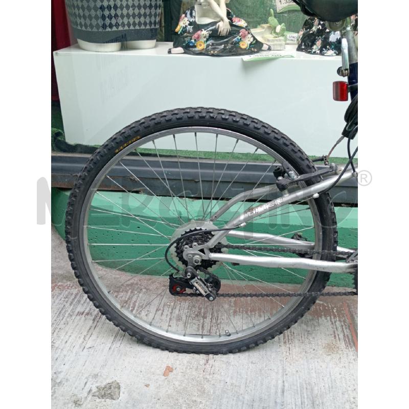 BICICLETTA UOMO TOPBIKE BLU C/FORCELLA AMMORTIZZATA E MONO | Mercatino dell'Usato Moncalieri bengasi 2