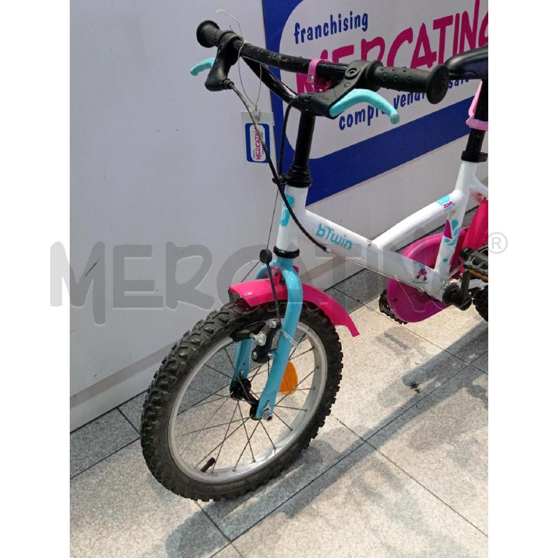 BICICLETTINA BAMBINA BTWINS C/CESTINO | Mercatino dell'Usato Moncalieri bengasi 2
