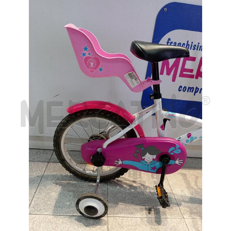 BICICLETTINA BAMBINA BTWINS C/CESTINO | Mercatino dell'Usato Moncalieri bengasi 5