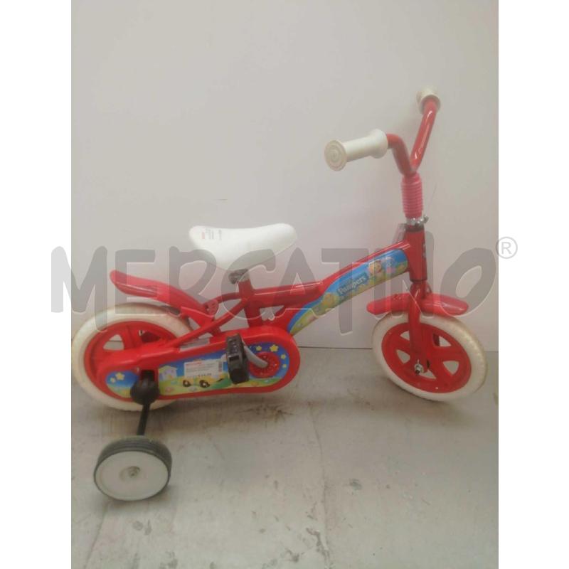 BICICLETTINA BAMBINO PAMPERS ROSSA C/ROTELLE | Mercatino dell'Usato Moncalieri bengasi 1