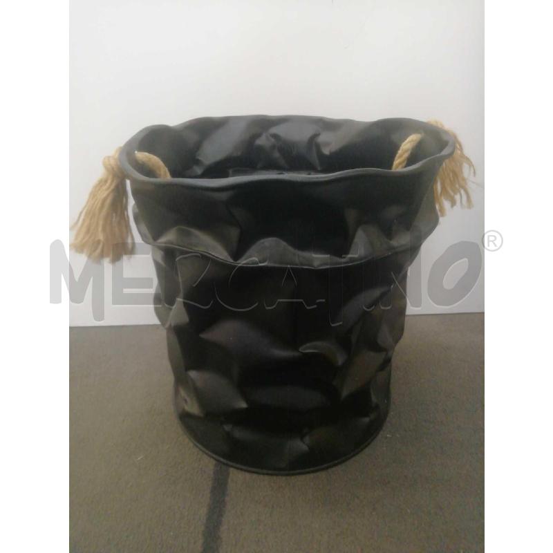 BIDONE METALLO T/ESSEY ACCARTOCCIATO | Mercatino dell'Usato Moncalieri bengasi 1