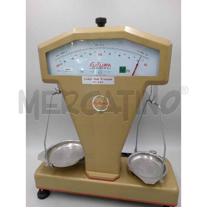 BILANCIA VINTAGE FUTURA DI SANTINI SENZA PESETTI DA COLLEZIONE  | Mercatino dell'Usato Moncalieri bengasi 4