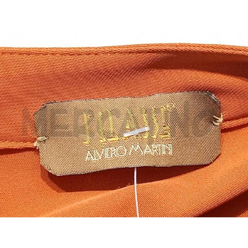 BLUSA DONNA ALVIERO MARTINI MATTONE CON BOTTONI A LATO  | Mercatino dell'Usato Moncalieri bengasi 5