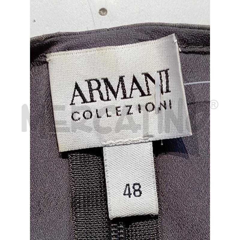 BLUSA DONNA ARMANI COLLEZIONI GRIGIA SETA  MANICA VOILE | Mercatino dell'Usato Moncalieri bengasi 5