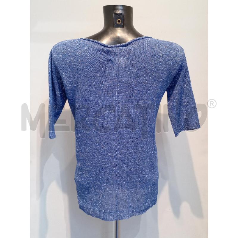 BLUSA DONNA ARMONIE BLU LUREX  | Mercatino dell'Usato Moncalieri bengasi 2