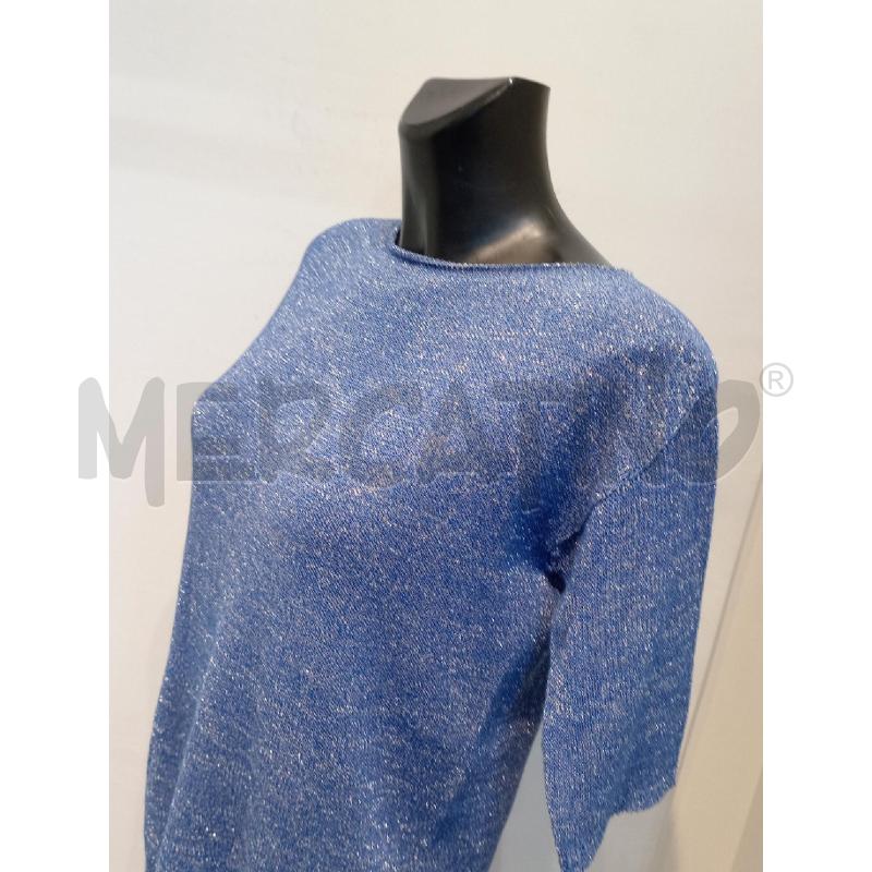 BLUSA DONNA ARMONIE BLU LUREX  | Mercatino dell'Usato Moncalieri bengasi 3