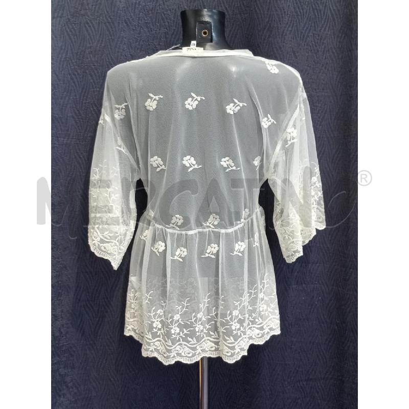 BLUSA DONNA AR 12 BIANCA PIZZO | Mercatino dell'Usato Moncalieri bengasi 2