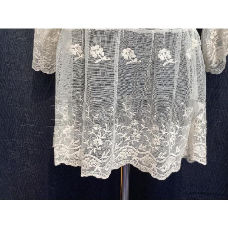 BLUSA DONNA AR 12 BIANCA PIZZO | Mercatino dell'Usato Moncalieri bengasi 4