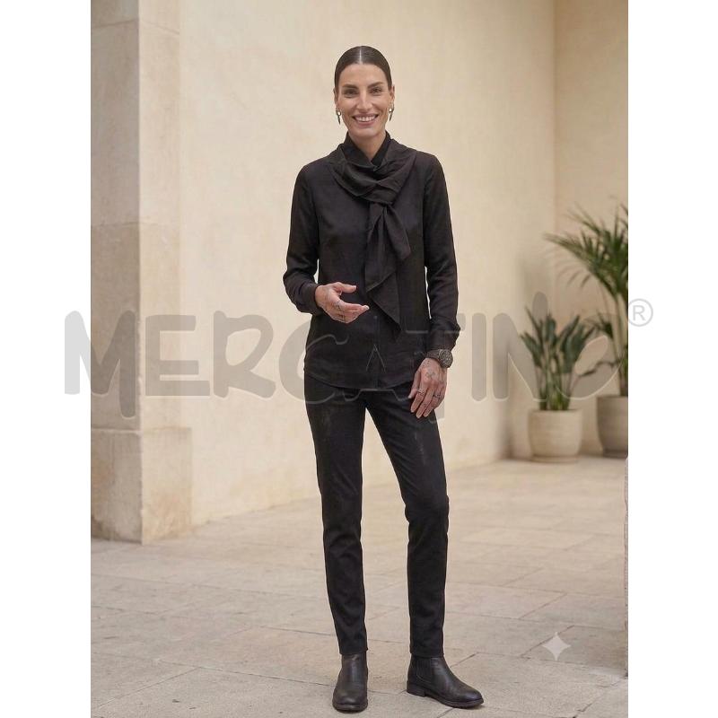 BLUSA DONNA ASPESI NERA SETA MANICA LUNGA | Mercatino dell'Usato Moncalieri bengasi 1