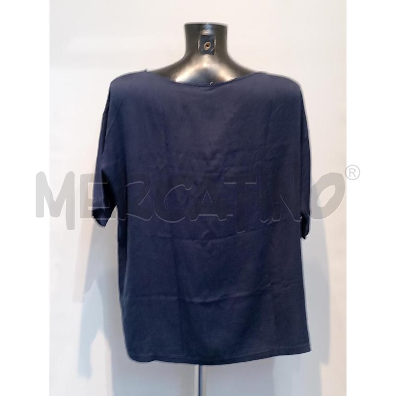 BLUSA DONNA BRIAN & BERRY BLU SETA | Mercatino dell'Usato Moncalieri bengasi 2