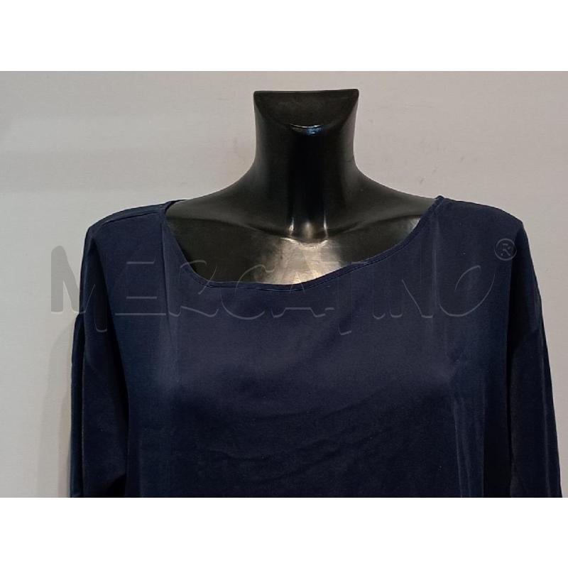 BLUSA DONNA BRIAN & BERRY BLU SETA | Mercatino dell'Usato Moncalieri bengasi 4