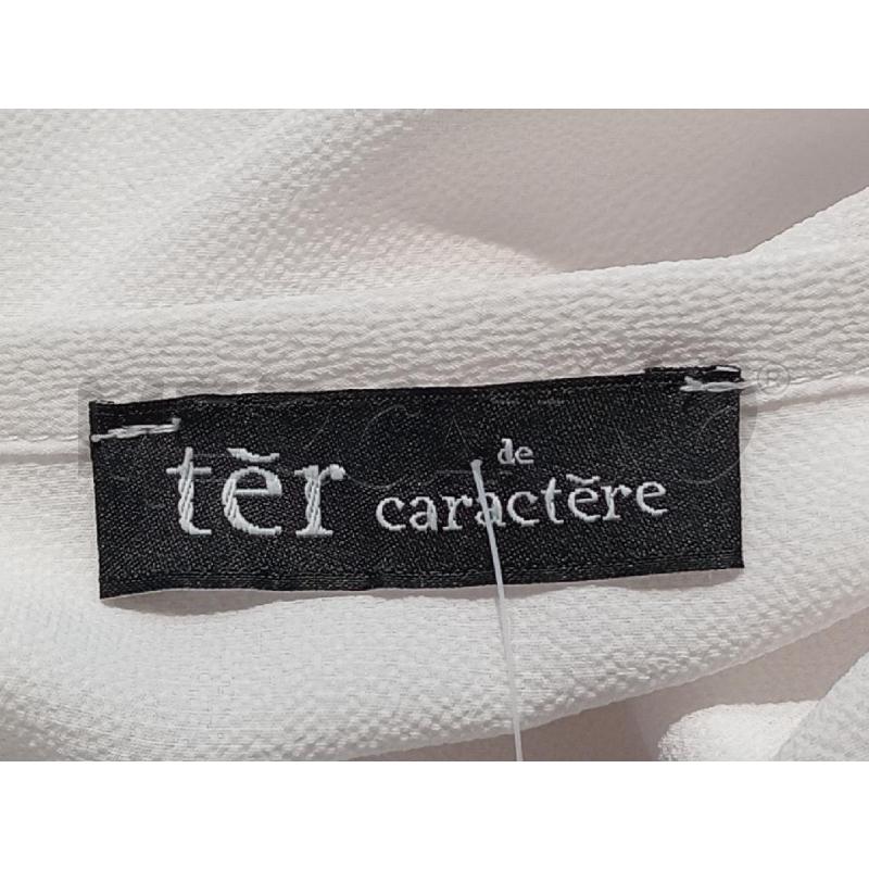 BLUSA DONNA CARCATERE BIANCA MANICHE LARGHE  | Mercatino dell'Usato Moncalieri bengasi 5