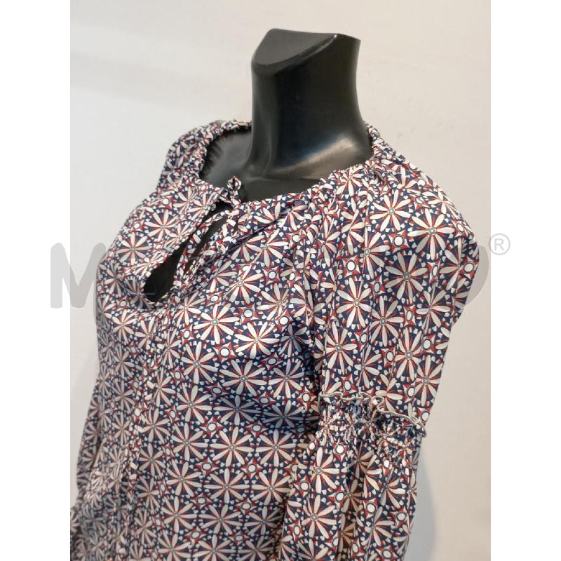 BLUSA DONNA DENNY ROSE BORDEAUX GRIGIA CERCHI | Mercatino dell'Usato Moncalieri bengasi 3