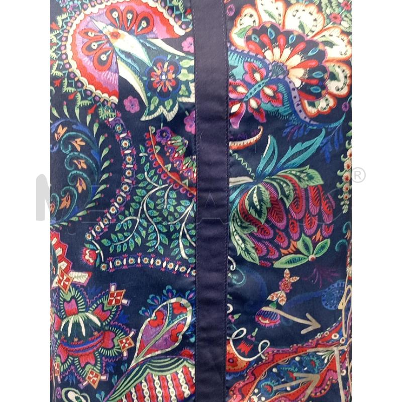BLUSA DONNA DESIGUAL BLU FANTASIA SMANICATA | Mercatino dell'Usato Moncalieri bengasi 4