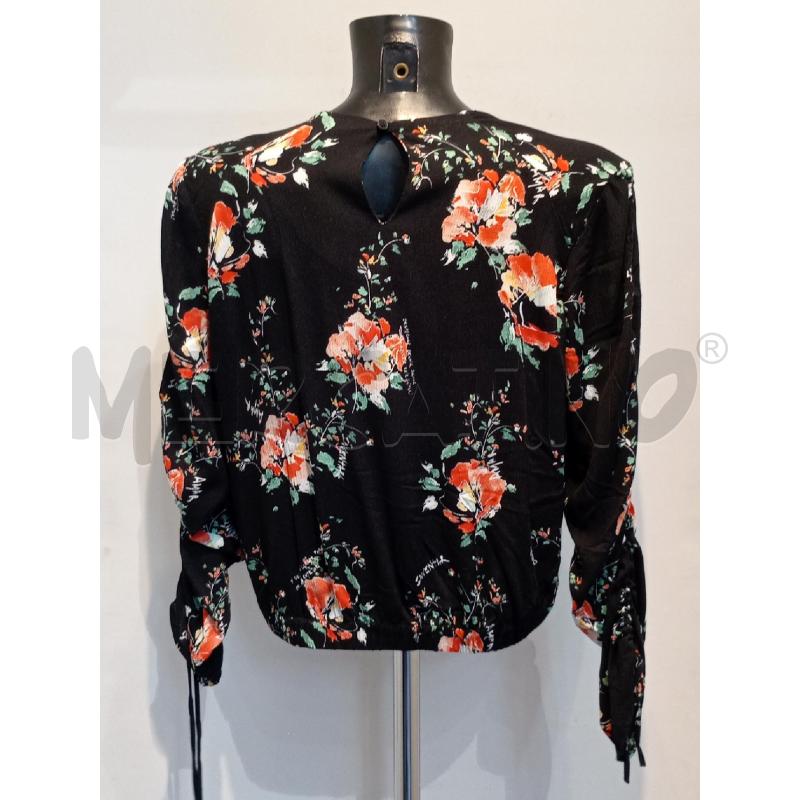 BLUSA DONNA DESIGUAL NERA FIORI | Mercatino dell'Usato Moncalieri bengasi 2