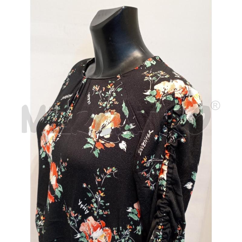 BLUSA DONNA DESIGUAL NERA FIORI | Mercatino dell'Usato Moncalieri bengasi 3