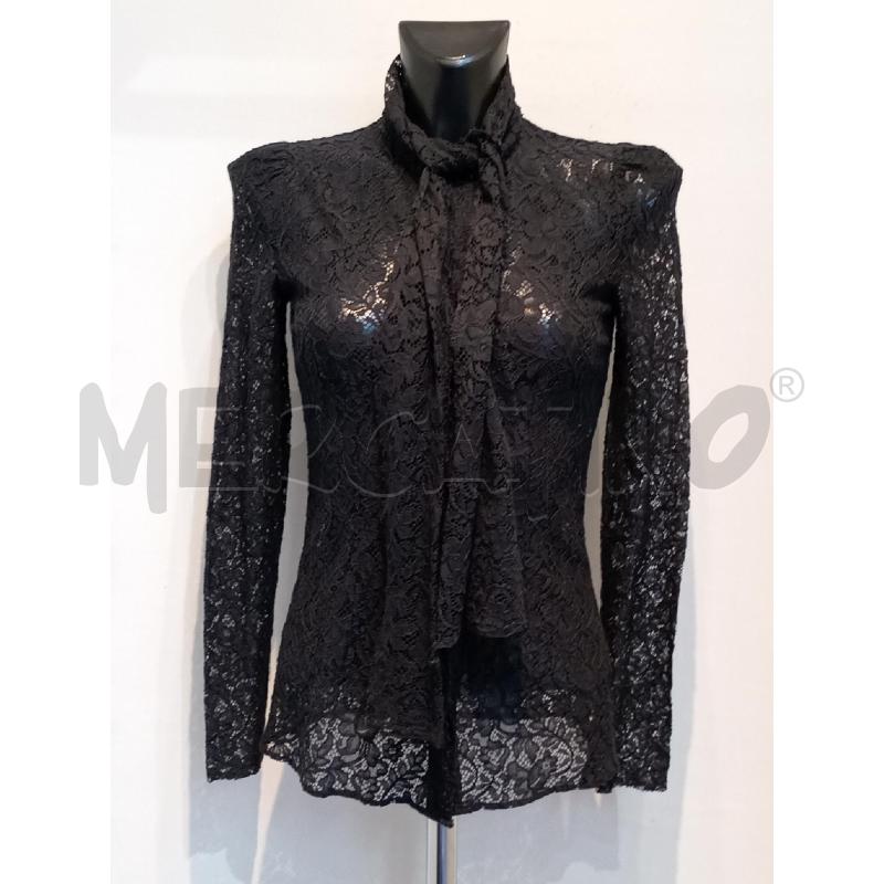BLUSA DONNA DOOLCE & GABBANA NERA PIZZO | Mercatino dell'Usato Moncalieri bengasi 1