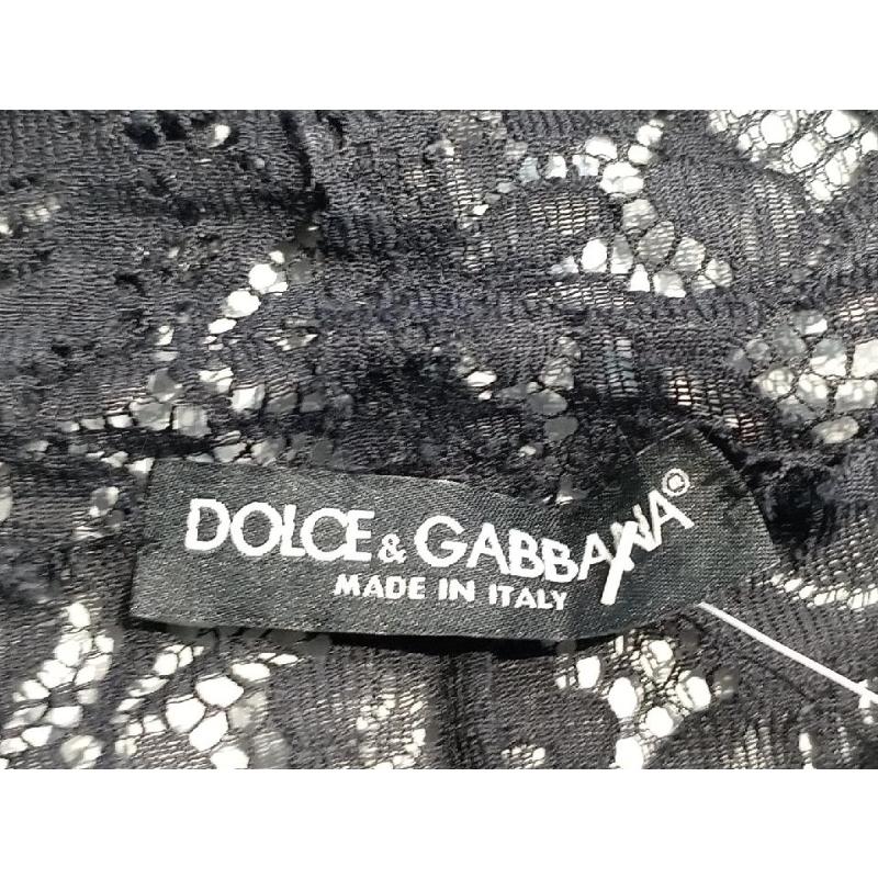 BLUSA DONNA DOOLCE & GABBANA NERA PIZZO | Mercatino dell'Usato Moncalieri bengasi 5
