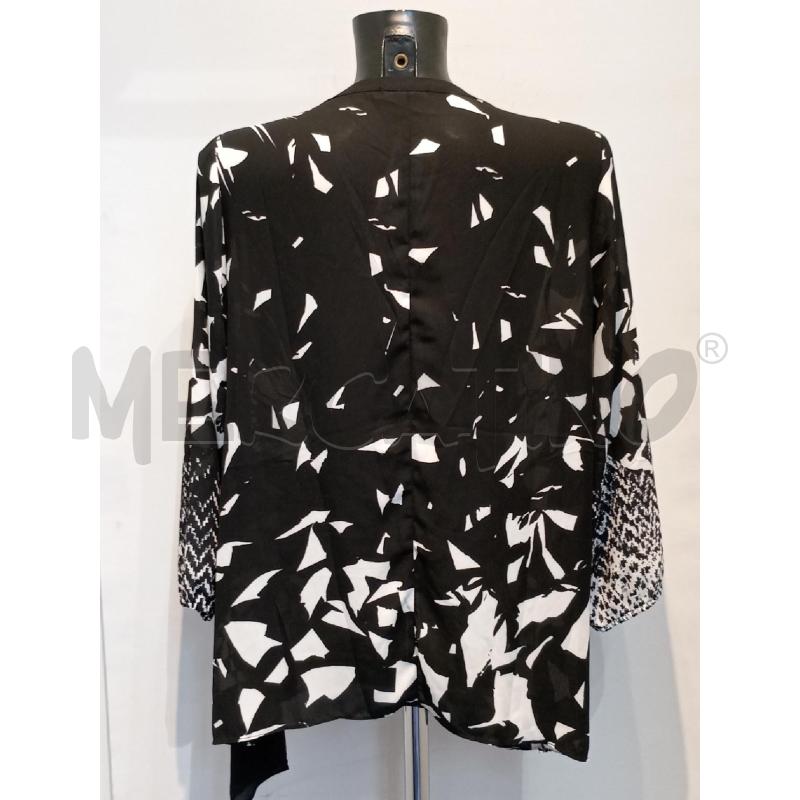 BLUSA DONNA FIORELLA RUBINO BIANCO NERA VOILE | Mercatino dell'Usato Moncalieri bengasi 2