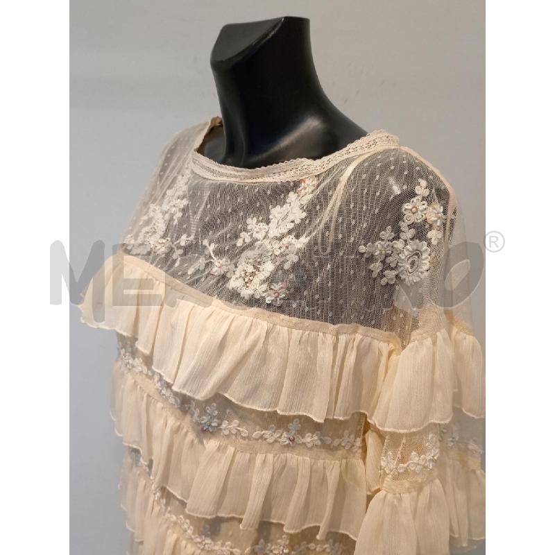 BLUSA DONNA FRACOMINA ROSA CON BALZE E PAILLETTES | Mercatino dell'Usato Moncalieri bengasi 3