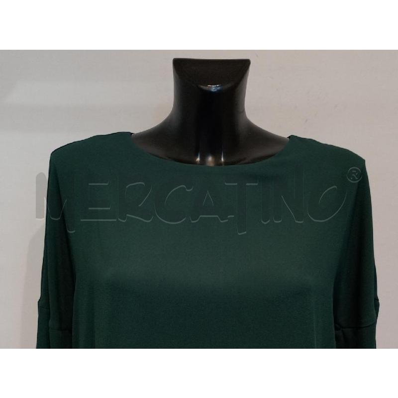BLUSA DONNA FRACOMINA VERDE MANICA LUNGA | Mercatino dell'Usato Moncalieri bengasi 4