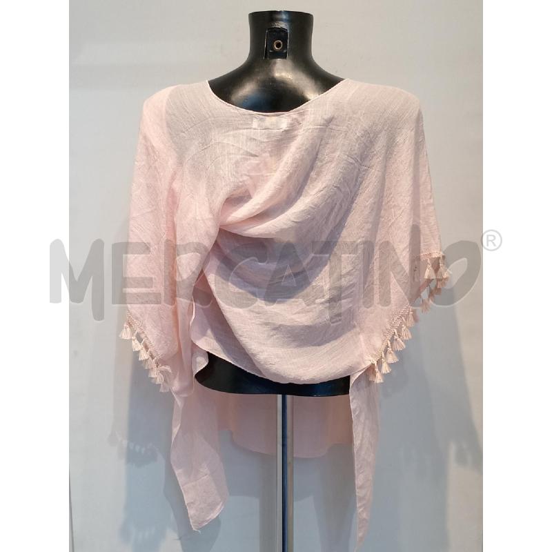 BLUSA DONNA GIAN MARCO VENTURI ROSA CON DISEGNO DAVANTI | Mercatino dell'Usato Moncalieri bengasi 2