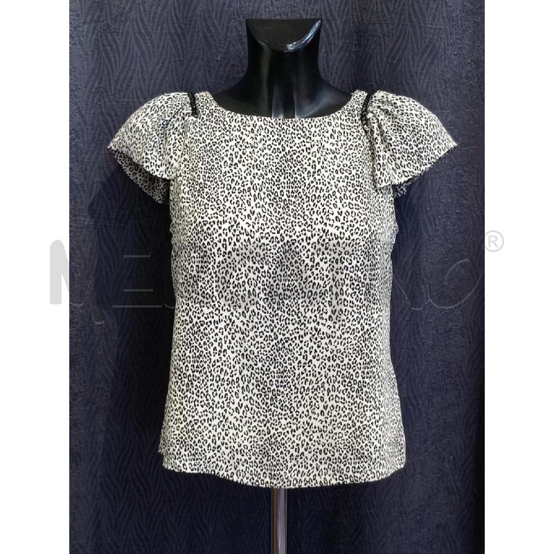 BLUSA DONNA KOKKA BIANCO NERO | Mercatino dell'Usato Moncalieri bengasi 1