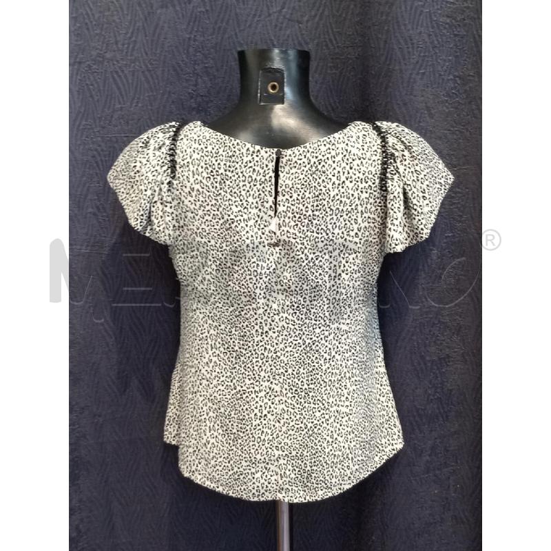 BLUSA DONNA KOKKA BIANCO NERO | Mercatino dell'Usato Moncalieri bengasi 2