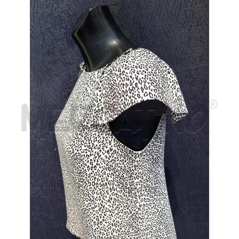 BLUSA DONNA KOKKA BIANCO NERO | Mercatino dell'Usato Moncalieri bengasi 3