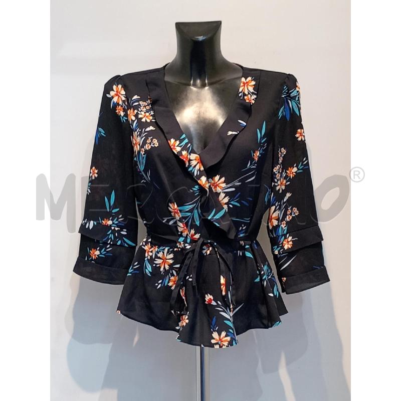 BLUSA DONNA KOKKA JEANS BLU FIORI | Mercatino dell'Usato Moncalieri bengasi 1