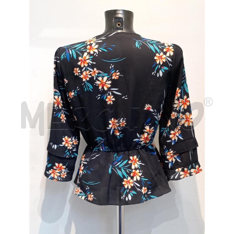BLUSA DONNA KOKKA JEANS BLU FIORI | Mercatino dell'Usato Moncalieri bengasi 2