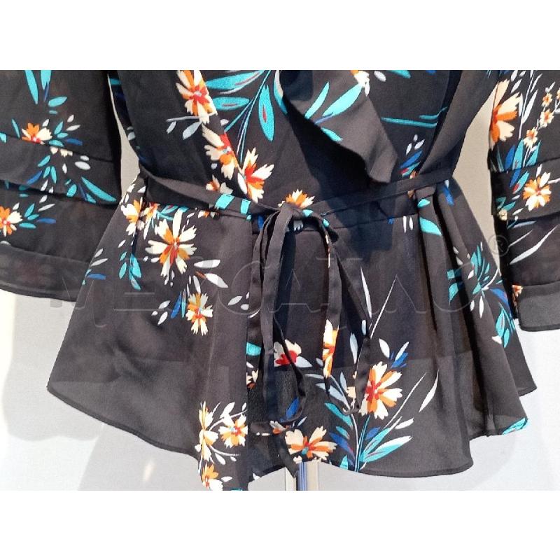 BLUSA DONNA KOKKA JEANS BLU FIORI | Mercatino dell'Usato Moncalieri bengasi 4