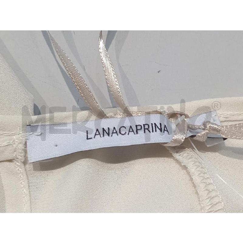 BLUSA DONNA LANACPRINA CREMA PLISSETATA  | Mercatino dell'Usato Moncalieri bengasi 5