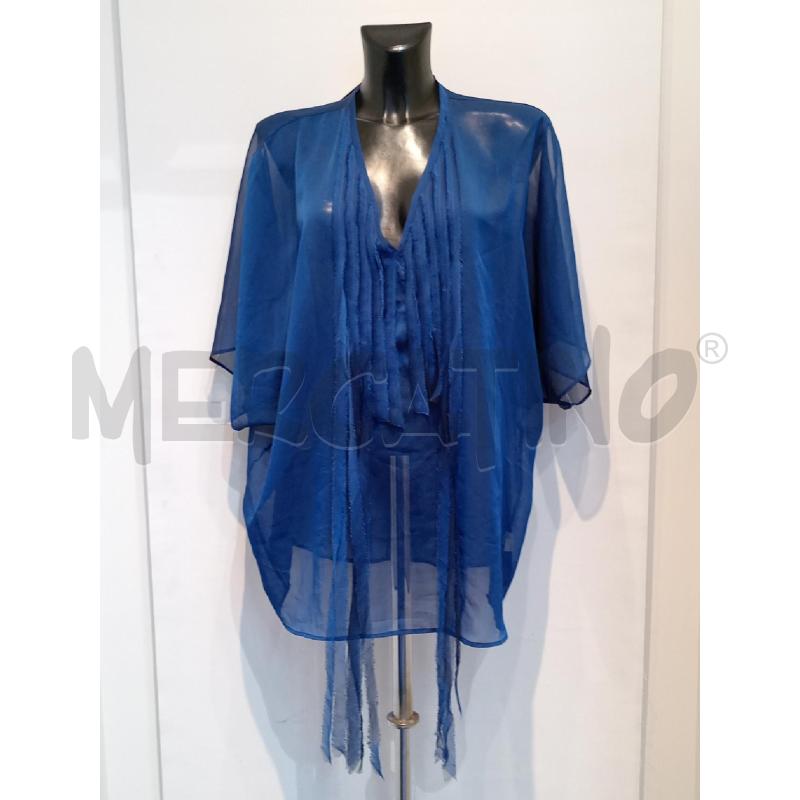 BLUSA DONNA LA PERLA BLU SFRANGIATA | Mercatino dell'Usato Moncalieri bengasi 1