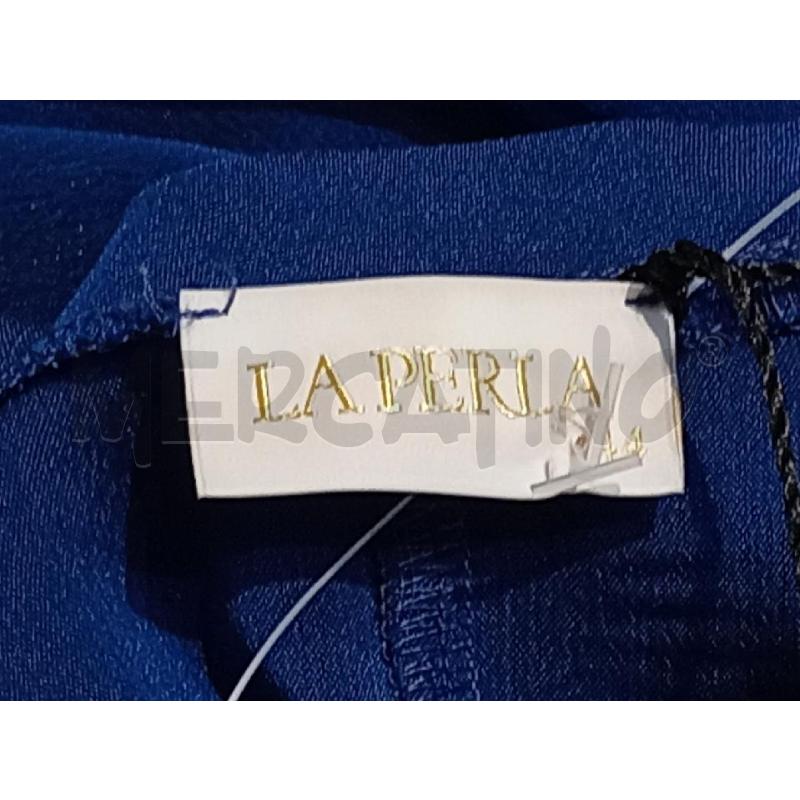 BLUSA DONNA LA PERLA BLU SFRANGIATA | Mercatino dell'Usato Moncalieri bengasi 5