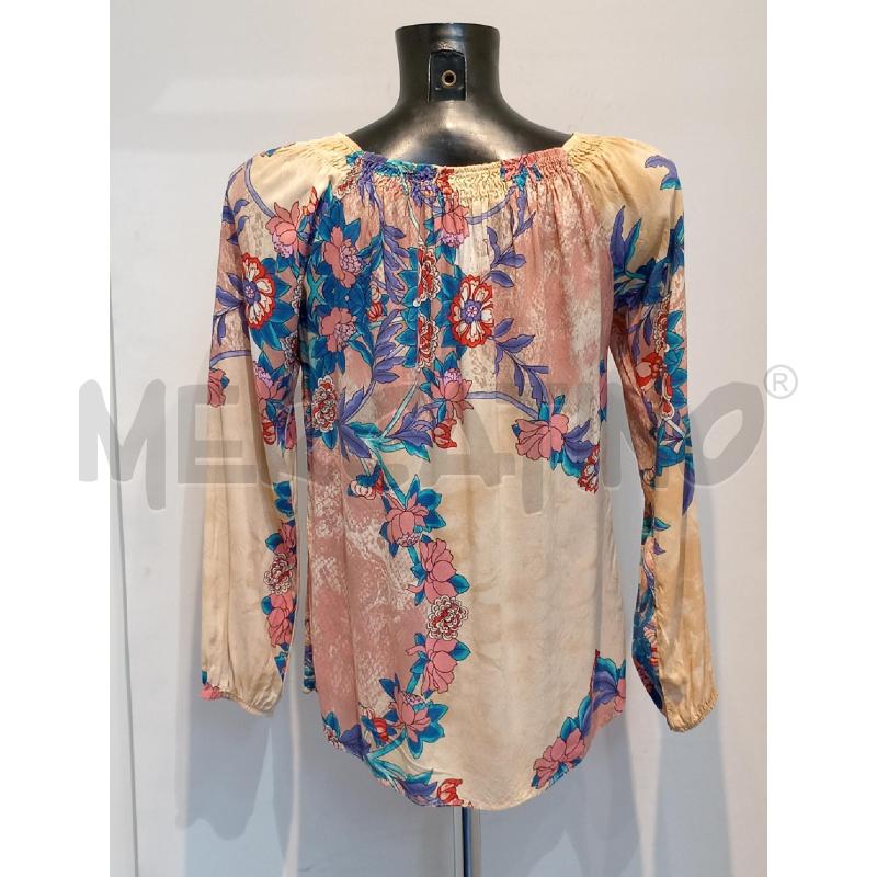 BLUSA DONNA MOTIVI BEIGE FIORI | Mercatino dell'Usato Moncalieri bengasi 2