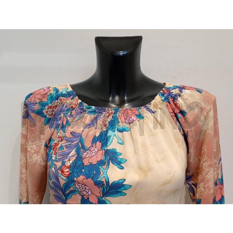 BLUSA DONNA MOTIVI BEIGE FIORI | Mercatino dell'Usato Moncalieri bengasi 4